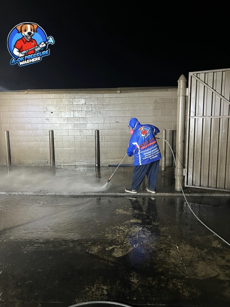 Dumpster Pad Cleaning Services in Northwest Indiana | Commercial Grease & Concrete Cleaning