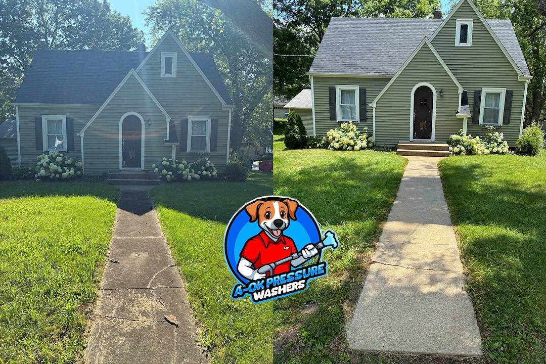 House Wash & Concrete Cleaning in Cedar Lake, IN