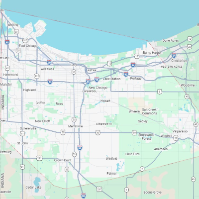 Service Area Map Image